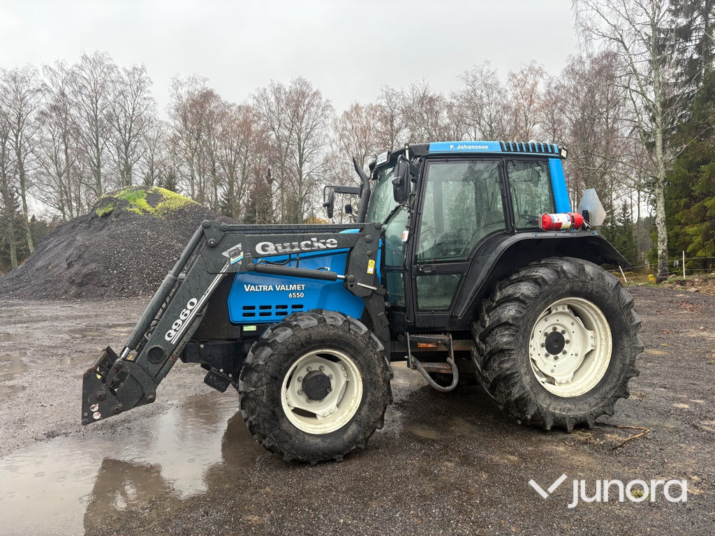 Traktor - Valtra 6550-4 med frontlastare - Трактор: фото 2 Traktor - Valtra 6550-4 med frontlastare - Трактор: фото 2