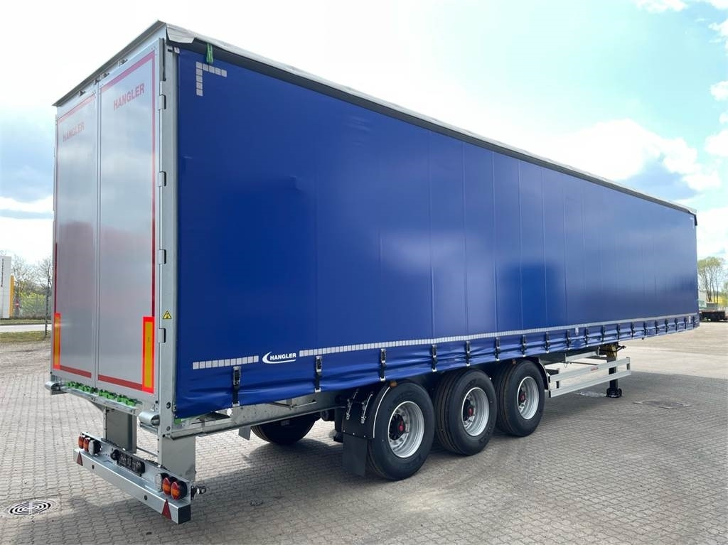 Hangler 3 akslet 13,6 med skydetag - Тентованный полуприцеп: фото 2 Hangler 3 akslet 13,6 med skydetag - Тентованный полуприцеп: фото 2