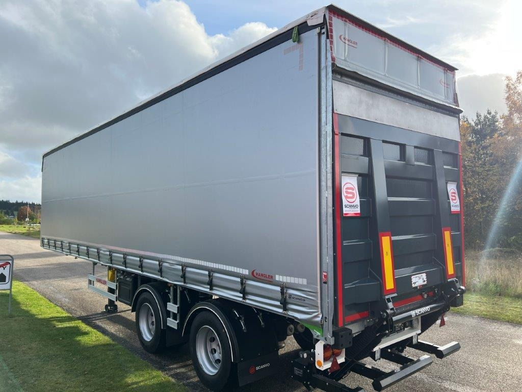 Hangler SZS-H 380 RoadRunner 27-pallers - Gardintrailer - Тентованный полуприцеп: фото 1 Hangler SZS-H 380 RoadRunner 27-pallers - Gardintrailer - Тентованный полуприцеп: фото 1