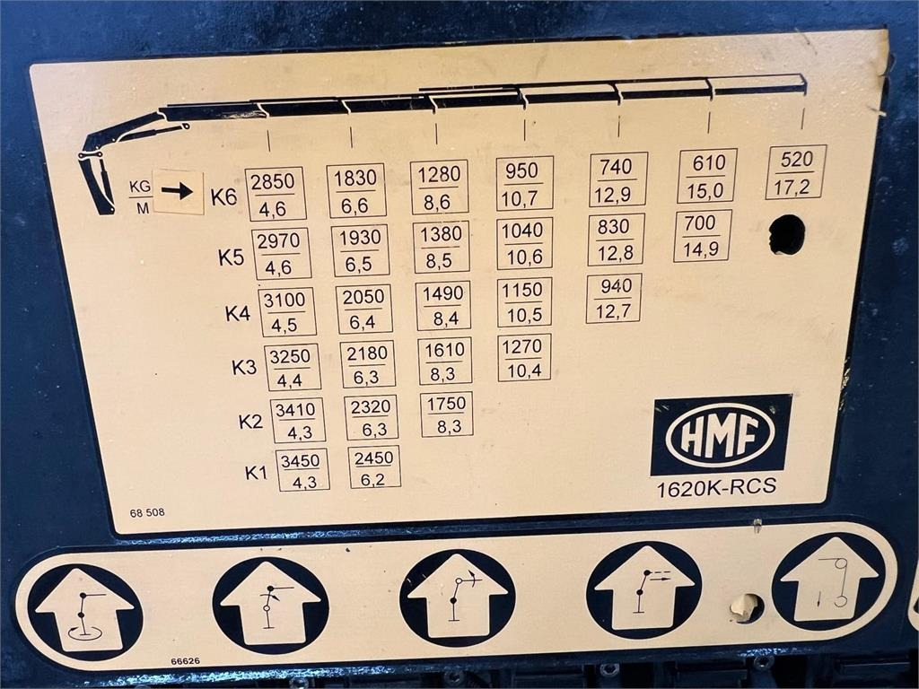 Volvo FL 280 - HMF 1620K6  - Автоманипулятор: фото 4 Volvo FL 280 - HMF 1620K6  - Автоманипулятор: фото 4
