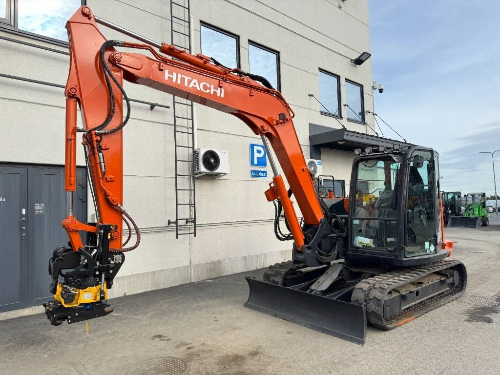 Hitachi ZX85USB-6, Uudella engcon EC209 tiltillä  - Мини-экскаватор: фото 2 Hitachi ZX85USB-6, Uudella engcon EC209 tiltillä  - Мини-экскаватор: фото 2