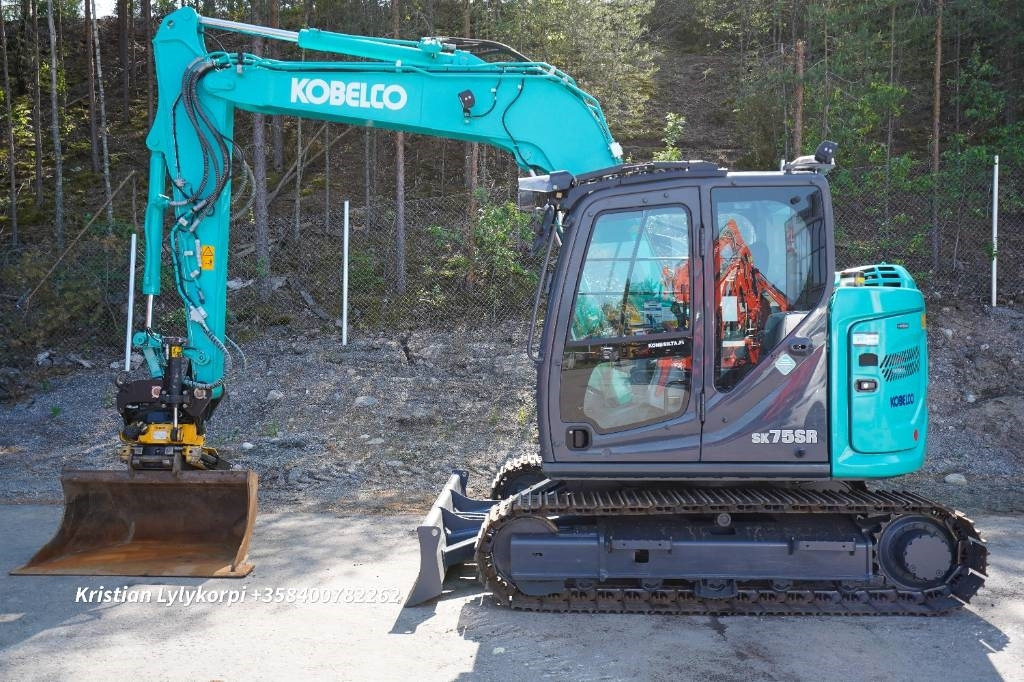 Kobelco SK75SR-7 ENGCONILLA - Мини-экскаватор: фото 1 Kobelco SK75SR-7 ENGCONILLA - Мини-экскаватор: фото 1