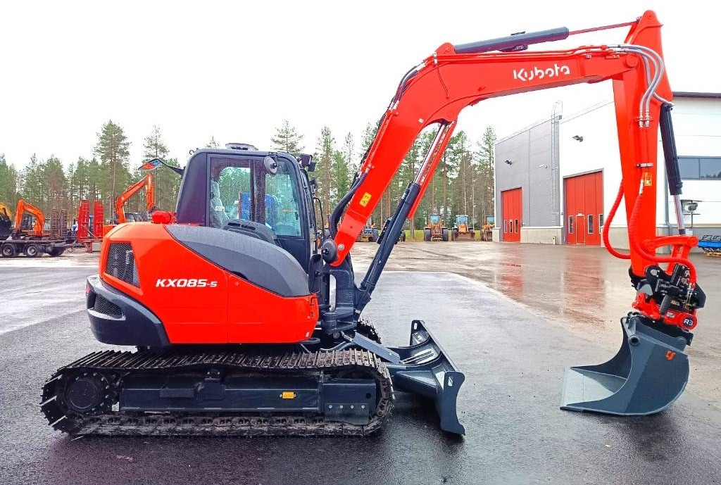 Новый Мини-экскаватор Kubota KX085-5 -UUTUUS- KMÄKI/PIRKKALA/TUUSULA: фото 6