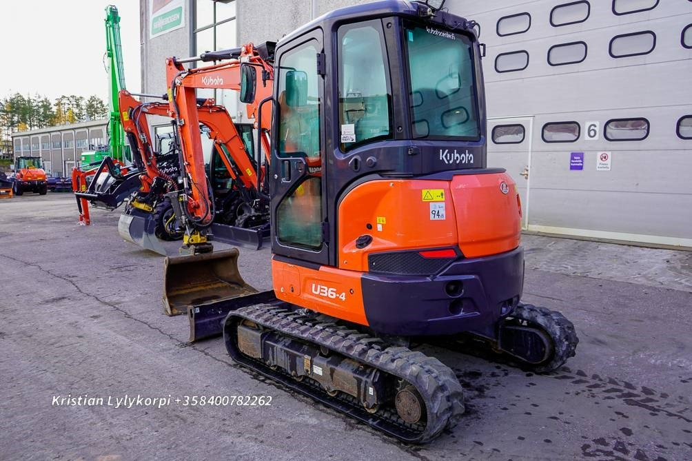 Kubota U36-4 ENGCONILLA - Мини-экскаватор: фото 2 Kubota U36-4 ENGCONILLA - Мини-экскаватор: фото 2
