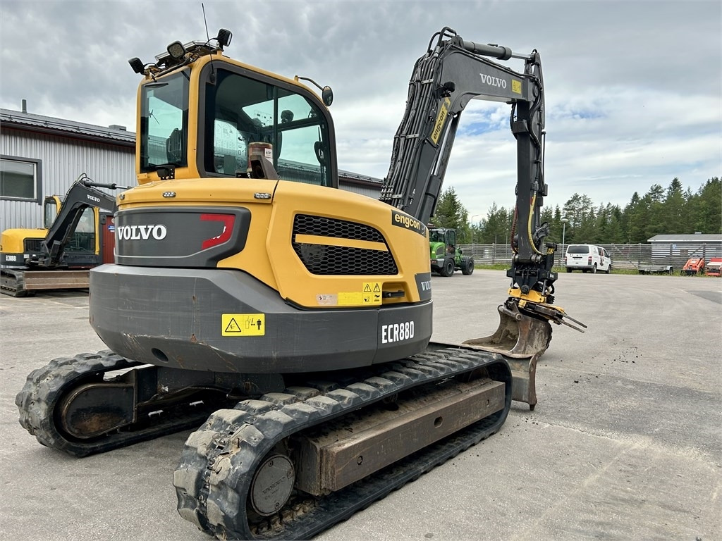 Volvo ECR88D + TYÖLAITTEET - Мини-экскаватор: фото 4 Volvo ECR88D + TYÖLAITTEET - Мини-экскаватор: фото 4