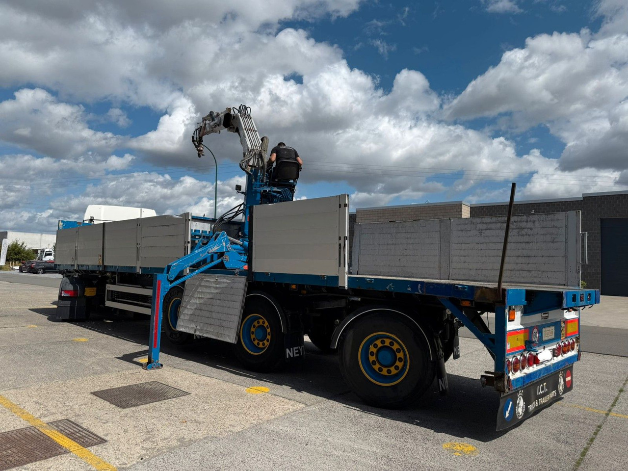 Vogelzang. Kran HIAB R165 roto. TUV 10/2025 в лизинг Vogelzang. Kran HIAB R165 roto. TUV 10/2025: фото 7