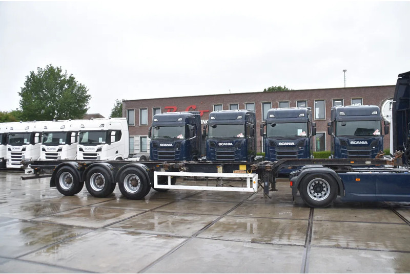 Krone SDC 27 - BPW AXLES - DRUM BRAKES - - Полуприцеп-контейнеровоз/ Сменный кузов: фото 1 Krone SDC 27 - BPW AXLES - DRUM BRAKES - - Полуприцеп-контейнеровоз/ Сменный кузов: фото 1