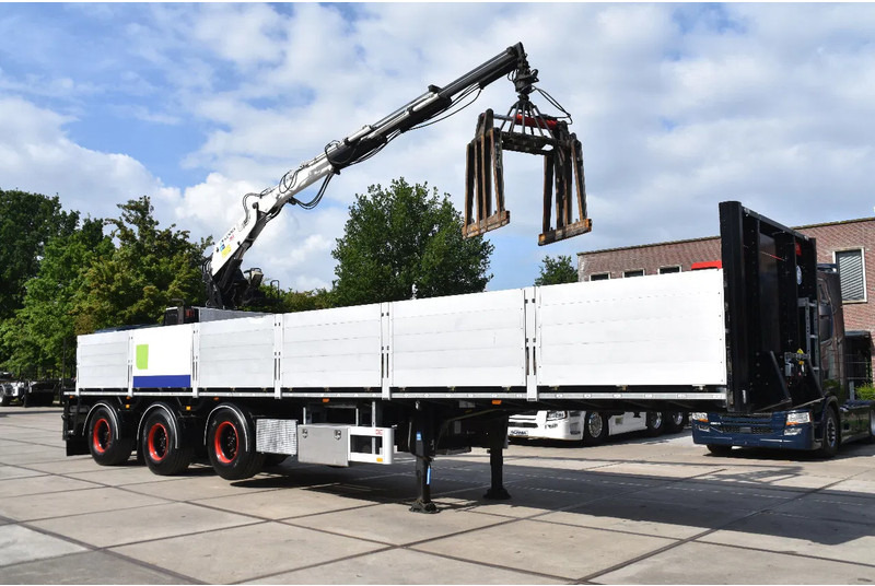 Pacton TPD.348 + KENNIS R 16 (3x) - LIFT AS - 2 x STUURAS - HYDRAULISCHE STEUNPOTEN - SAF ASSEN - SCHIJFREMMEN - NETTE STAAT - - Полуприцеп бортовой/ Платформа: фото 1 Pacton TPD.348 + KENNIS R 16 (3x) - LIFT AS - 2 x STUURAS - HYDRAULISCHE STEUNPOTEN - SAF ASSEN - SCHIJFREMMEN - NETTE STAAT - - Полуприцеп бортовой/ Платформа: фото 1