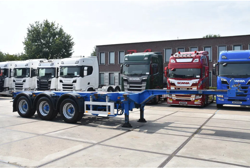Pacton TXC343 - ALL CONNECTIONS - BPW AXLES - 2 x LIFT AXLES - DISC BRAKES - 2 x EXTENDABLE - - Полуприцеп-контейнеровоз/ Сменный кузов: фото 1 Pacton TXC343 - ALL CONNECTIONS - BPW AXLES - 2 x LIFT AXLES - DISC BRAKES - 2 x EXTENDABLE - - Полуприцеп-контейнеровоз/ Сменный кузов: фото 1