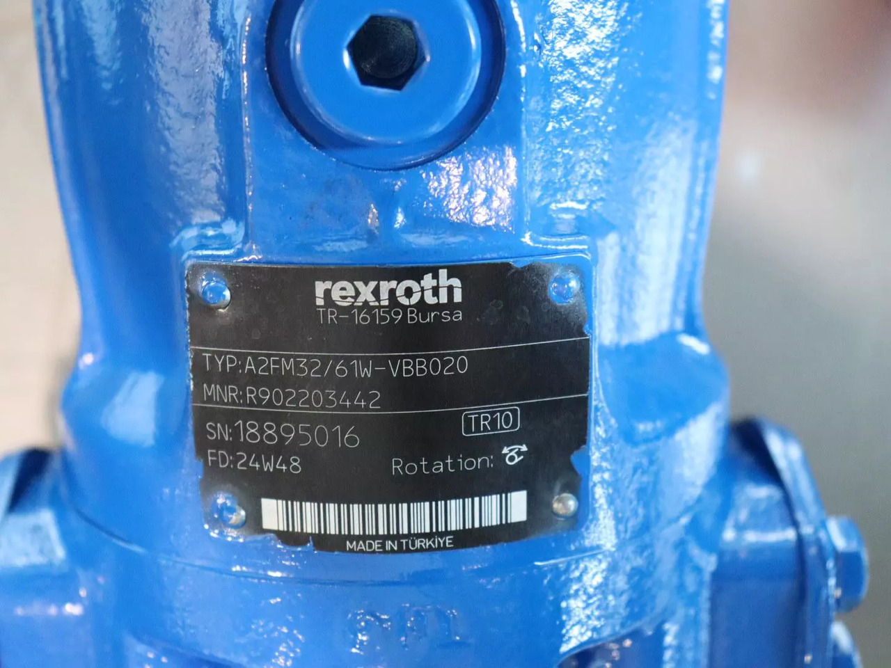 REXROTH A2FM32/61W-VBB020 - Гидравлический мотор для Строительной техники: фото 5 REXROTH A2FM32/61W-VBB020 - Гидравлический мотор для Строительной техники: фото 5