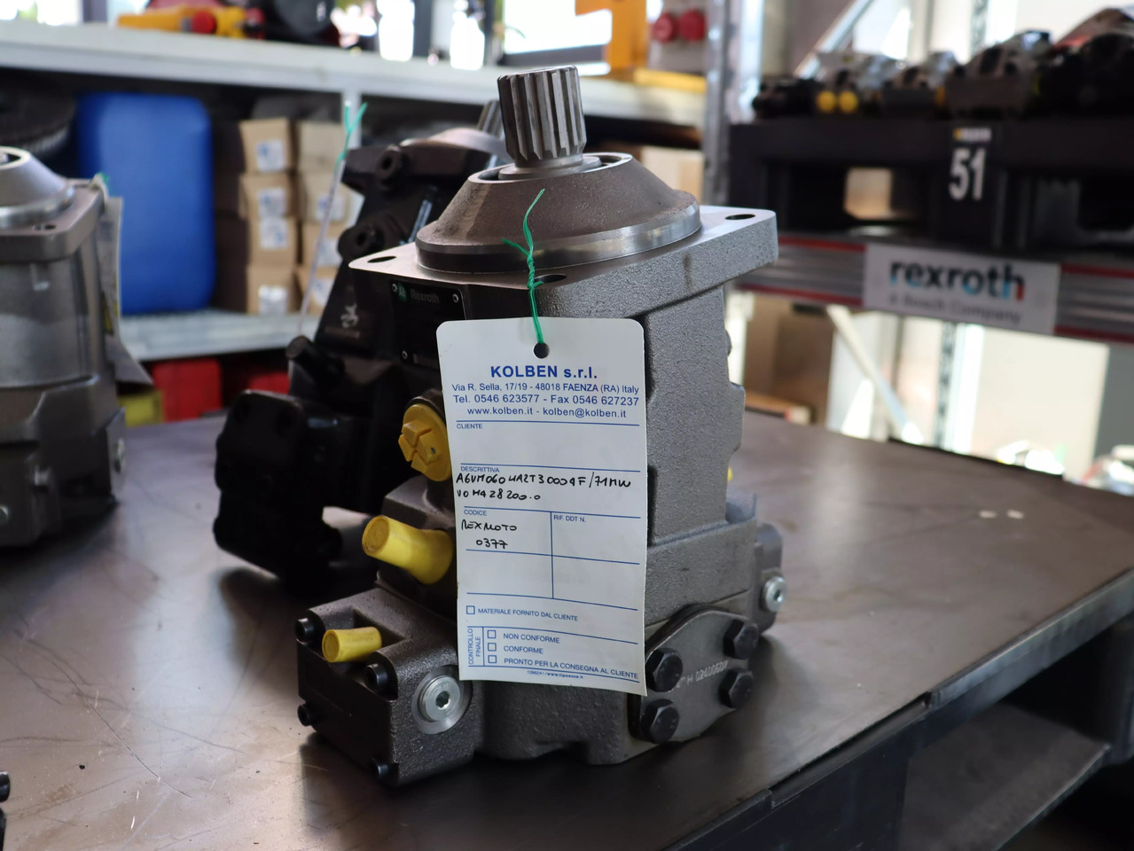 REXROTH A6VM060HA2T30004F/71MWV0M4Z8200-0 - Гидравлический мотор для Погрузочно-разгрузочной техники: фото 3 REXROTH A6VM060HA2T30004F/71MWV0M4Z8200-0 - Гидравлический мотор для Погрузочно-разгрузочной техники: фото 3
