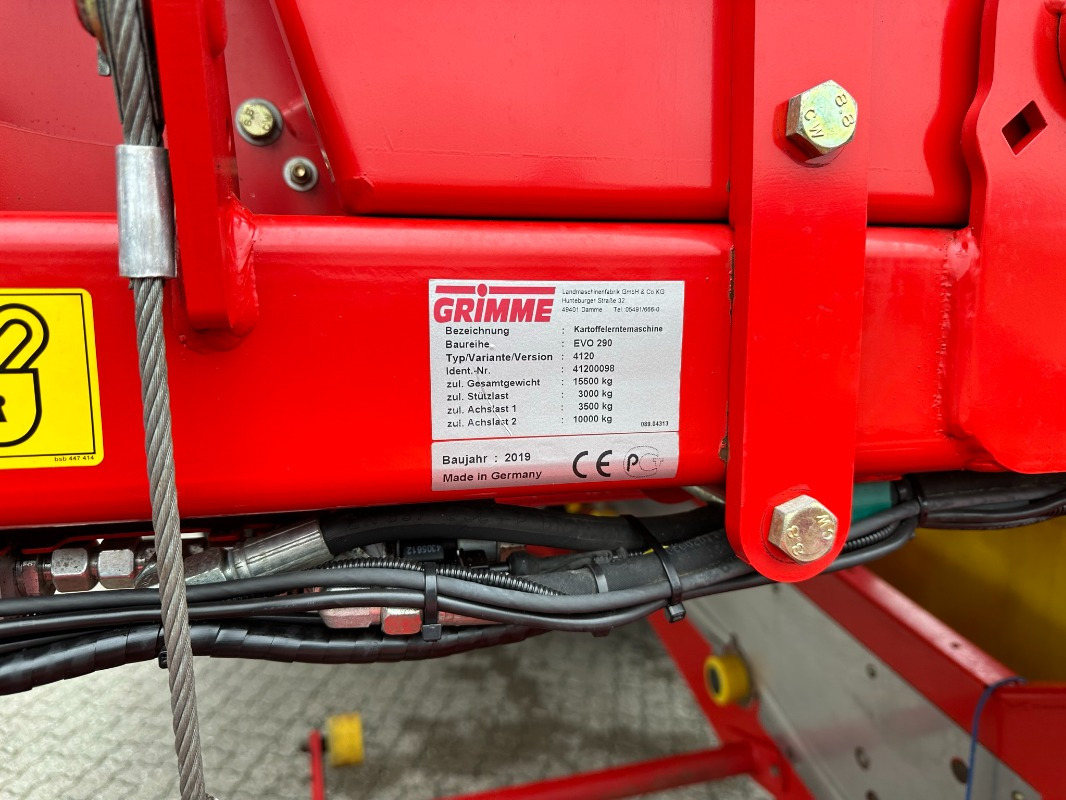 Grimme EVO 290 ClodSep - Комбайн: фото 2 Grimme EVO 290 ClodSep - Комбайн: фото 2