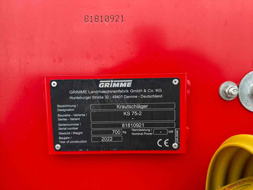 Grimme KS 75-2 - Комбайн: фото 2 Grimme KS 75-2 - Комбайн: фото 2