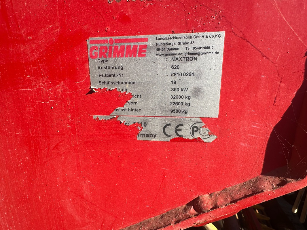 Grimme MAXTRON 620 - Комбайн: фото 2 Grimme MAXTRON 620 - Комбайн: фото 2