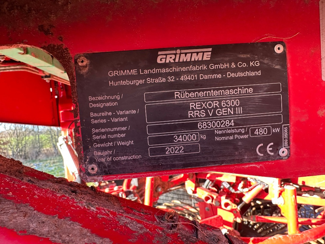 Grimme REXOR 6300 lll - Техника для обработки почвы: фото 2 Grimme REXOR 6300 lll - Техника для обработки почвы: фото 2
