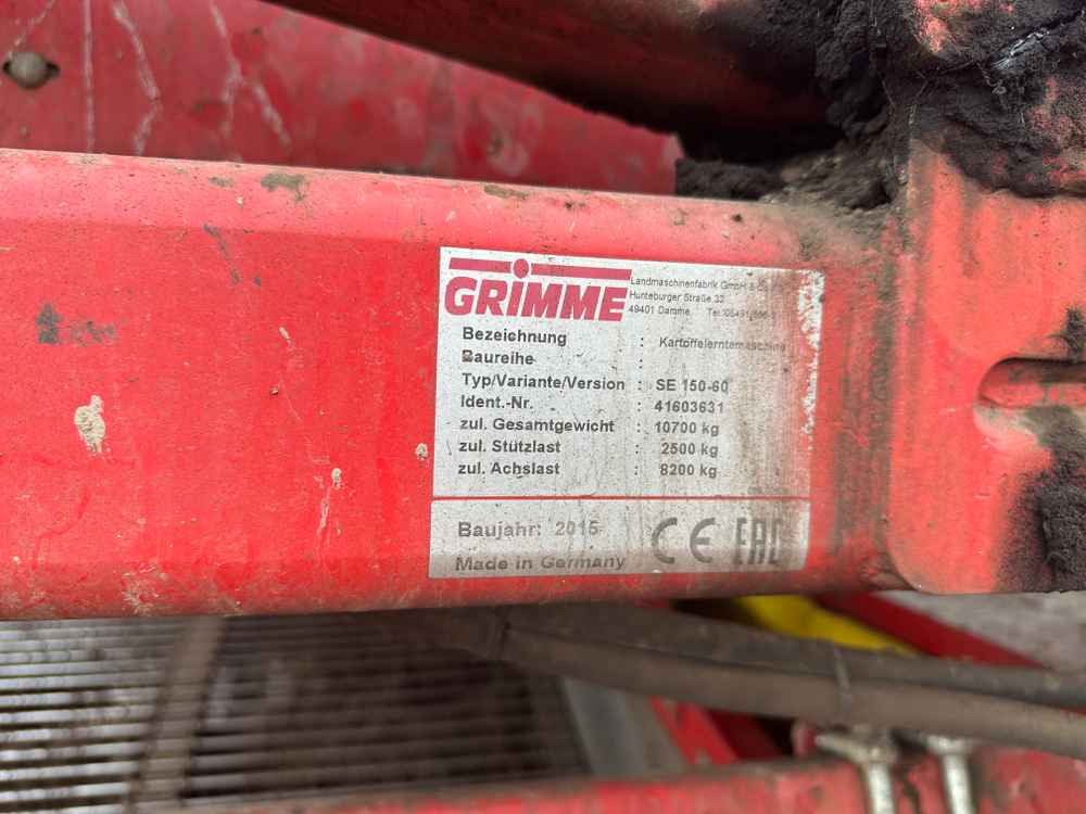 Grimme SE-150-60-NB - Комбайн: фото 2 Grimme SE-150-60-NB - Комбайн: фото 2
