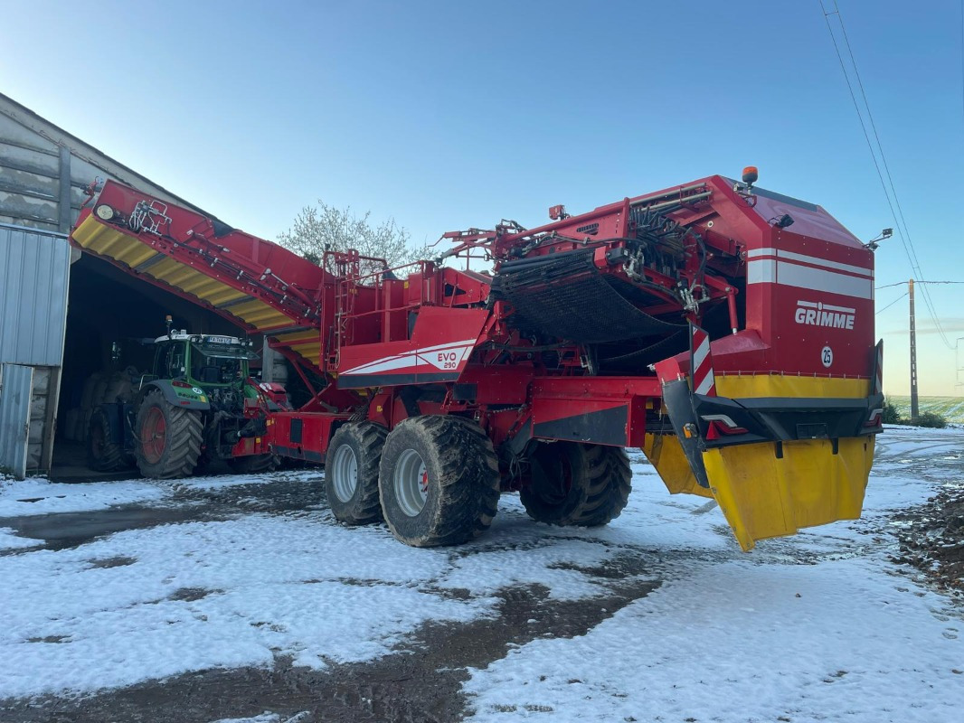 Комбайн Grimme EVO 290 CS Pont moteur: фото 7