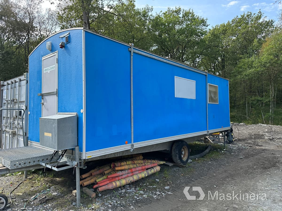 Arbetsvagn Norrlandsvagnen OMF6-30 - Жилой контейнер, Прицеп: фото 2 Arbetsvagn Norrlandsvagnen OMF6-30 - Жилой контейнер, Прицеп: фото 2