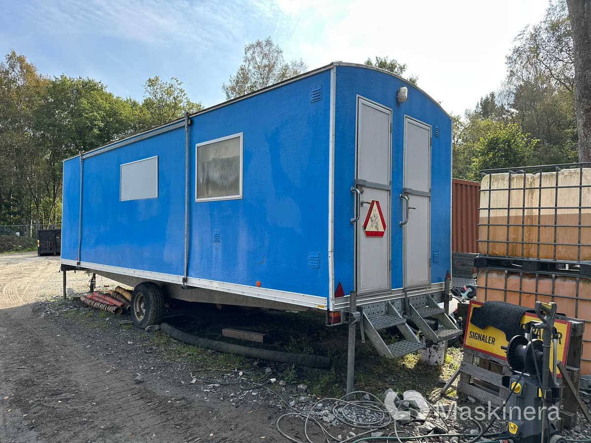 Arbetsvagn Norrlandsvagnen OMF6-30 - Жилой контейнер, Прицеп: фото 5 Arbetsvagn Norrlandsvagnen OMF6-30 - Жилой контейнер, Прицеп: фото 5