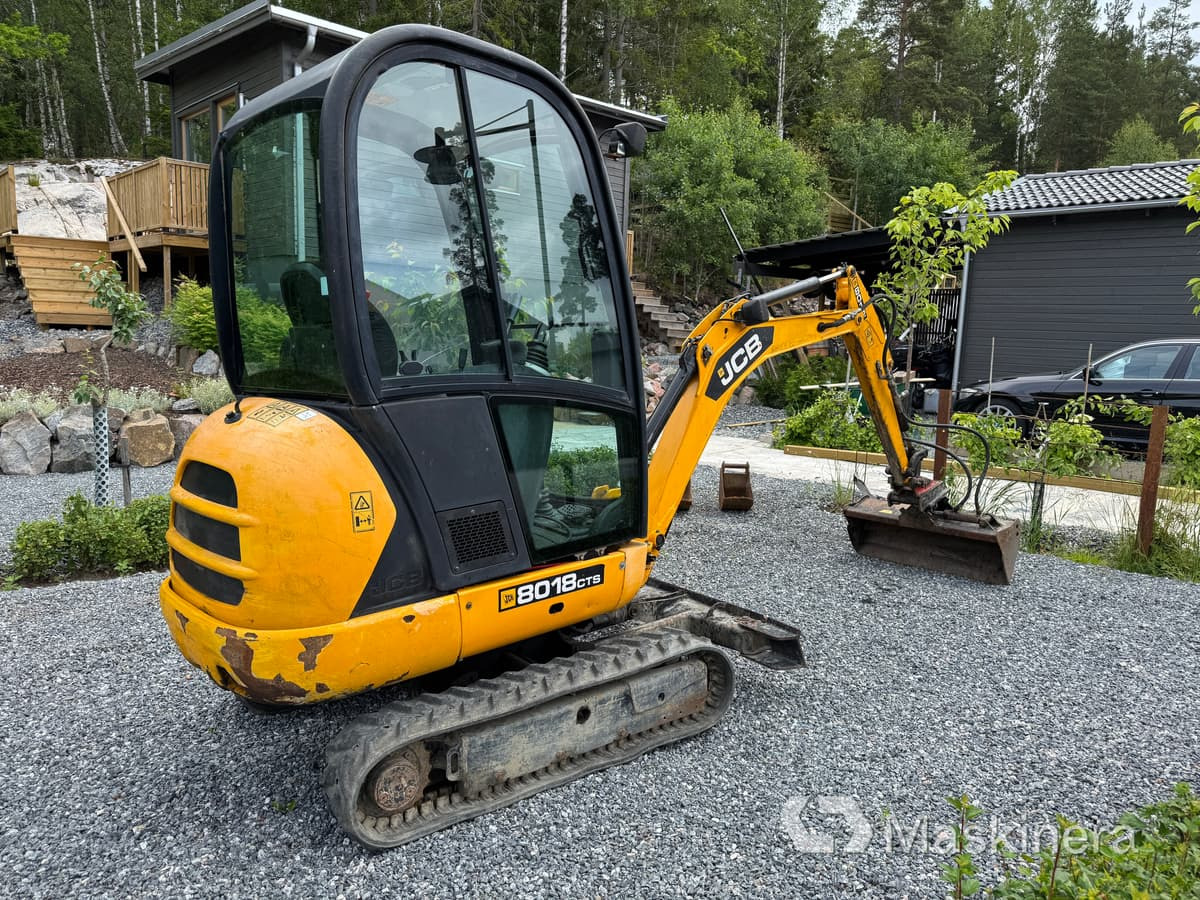 Grävmaskin JCB 8018cts - Гусеничный экскаватор: фото 5 Grävmaskin JCB 8018cts - Гусеничный экскаватор: фото 5
