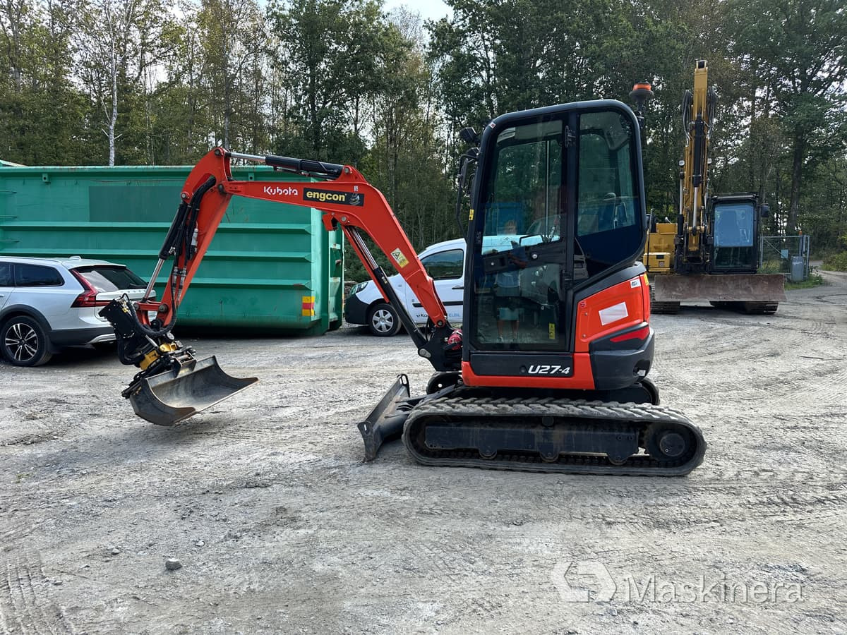 Grävmaskin Kubota U27-4 - Гусеничный экскаватор: фото 2 Grävmaskin Kubota U27-4 - Гусеничный экскаватор: фото 2