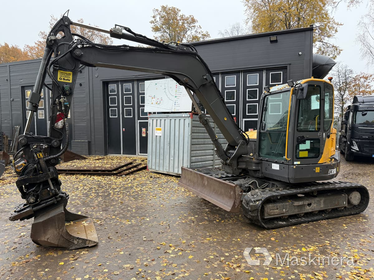 Grävmaskin Volvo ECR88D med tillbehör - Гусеничный экскаватор: фото 1 Grävmaskin Volvo ECR88D med tillbehör - Гусеничный экскаватор: фото 1