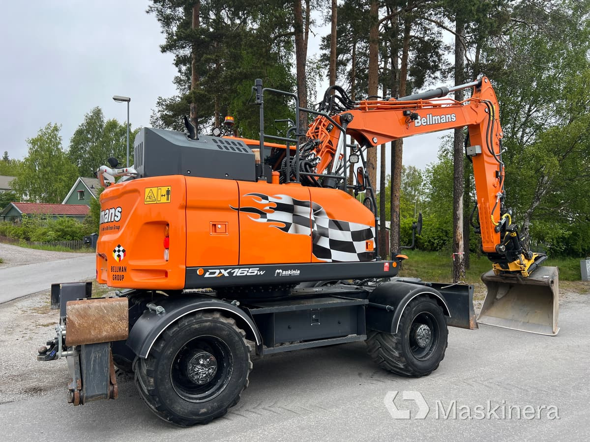 Hjulgrävare Doosan DX165W-5 med tillbehör - Гусеничный экскаватор: фото 5 Hjulgrävare Doosan DX165W-5 med tillbehör - Гусеничный экскаватор: фото 5