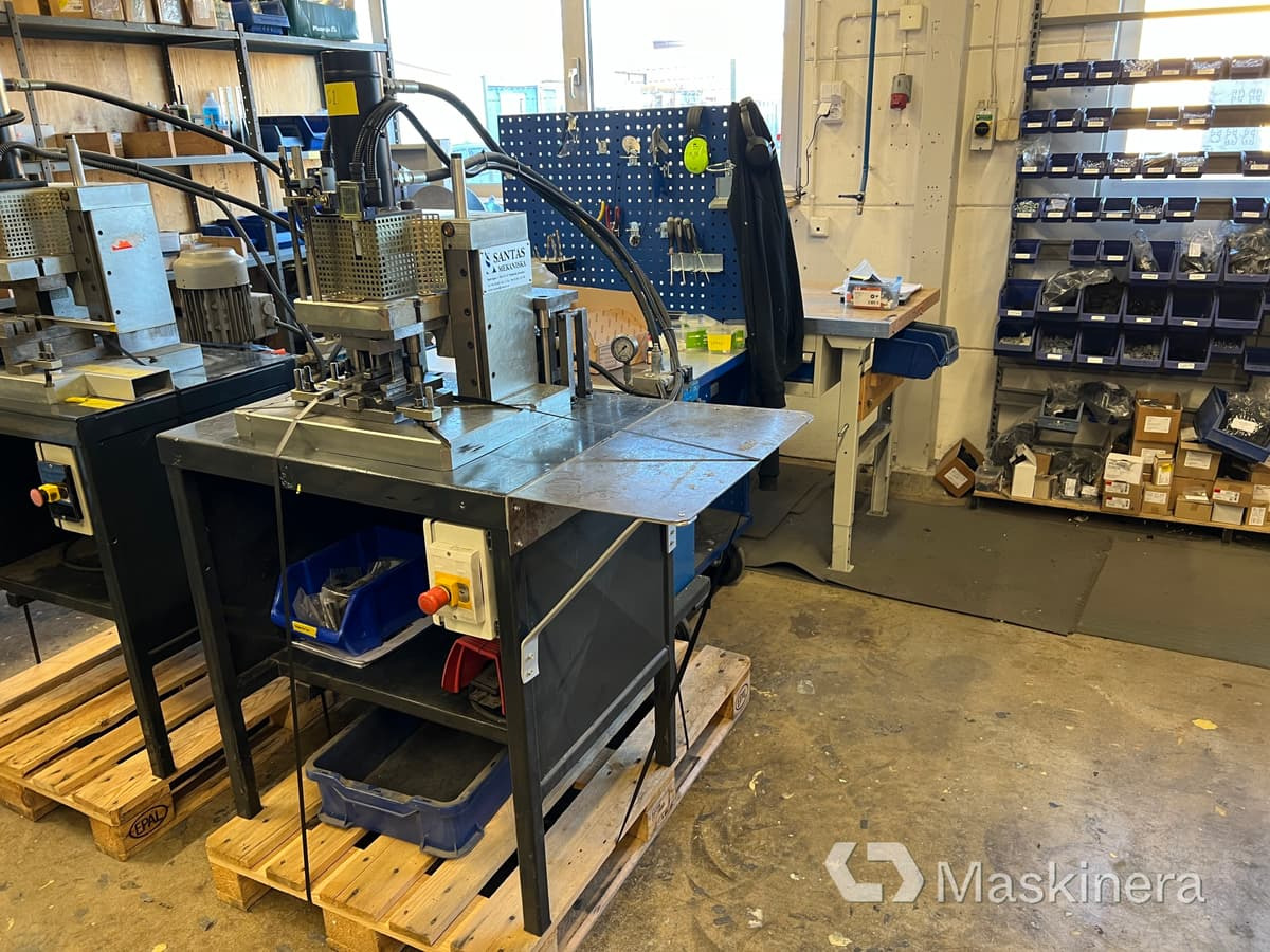 Hydraulisk press Santas Mekaniska DS88 - Листогибочный пресс: фото 2 Hydraulisk press Santas Mekaniska DS88 - Листогибочный пресс: фото 2
