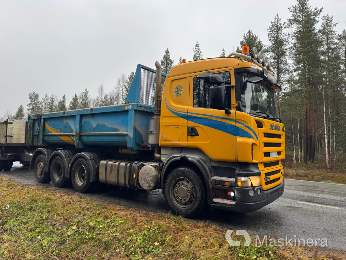 Самосвал Scania R500LB8X4*4HHA Kassett bil Scania R500 tridem med vagn: фото 7