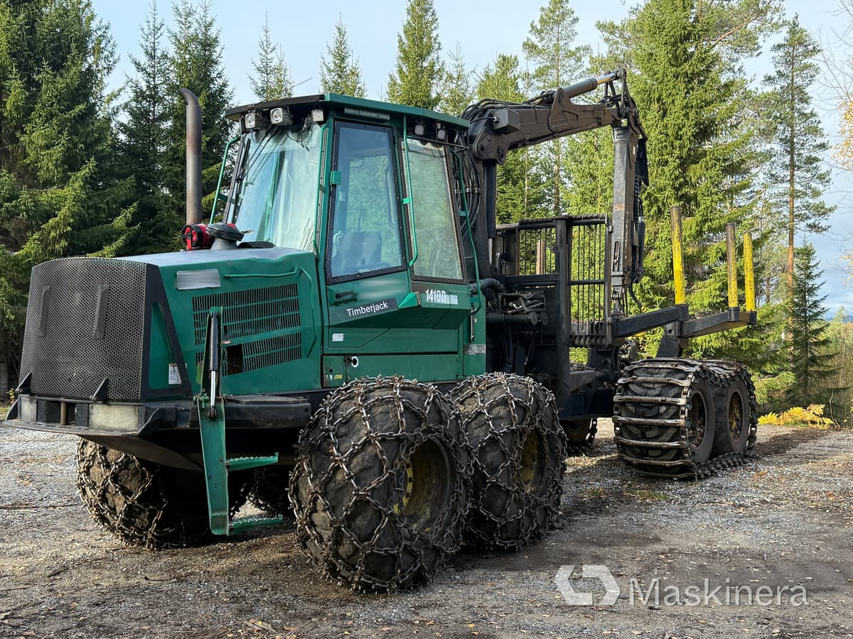 Skotare Timberjack 1410D - Форвардер: фото 1 Skotare Timberjack 1410D - Форвардер: фото 1