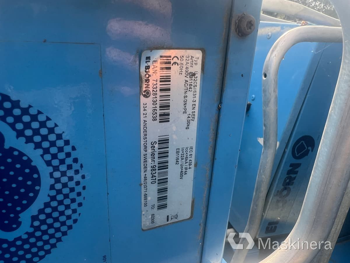 Undercentral El-Björn U32 50st - Строительное оборудование: фото 5 Undercentral El-Björn U32 50st - Строительное оборудование: фото 5