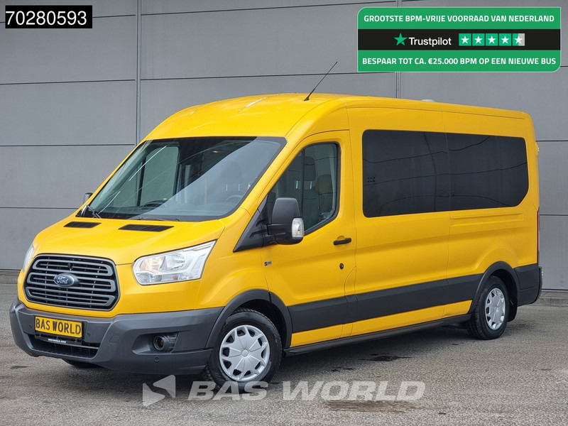 Ford Transit 130pk Personenvervoer Luchtvering Taxi L3H2 Ramp Airco Cruise Parkeersensoren Euro6 Kombi Tourer 11m3 Airco Cruise control - Микроавтобус, Пассажирский фургон: фото 1 Ford Transit 130pk Personenvervoer Luchtvering Taxi L3H2 Ramp Airco Cruise Parkeersensoren Euro6 Kombi Tourer 11m3 Airco Cruise control - Микроавтобус, Пассажирский фургон: фото 1