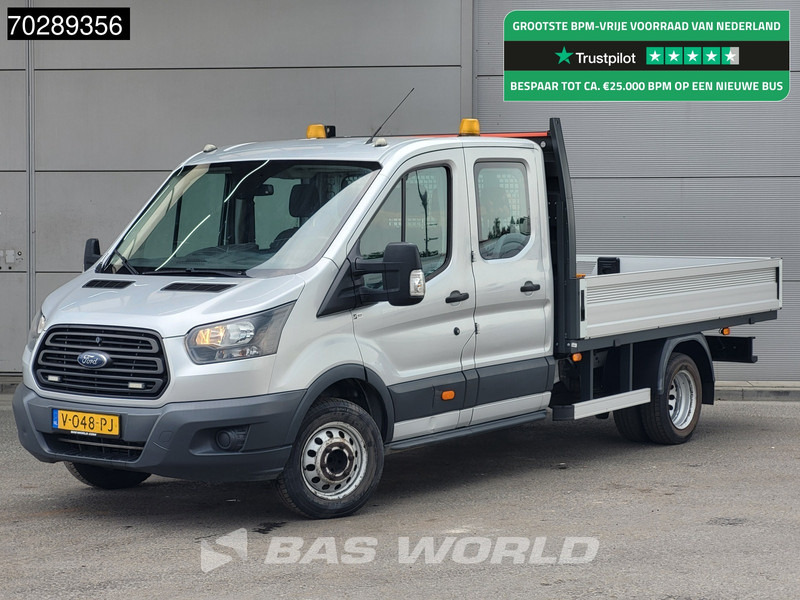 Ford Transit 170pk Open Laadbak Dubbellucht Trekhaak Navi Airco Cruise Euro6 Pritsche Pickup Open Box Airco Trekhaak Cruise control - Малотоннажный бортовой грузовик: фото 1 Ford Transit 170pk Open Laadbak Dubbellucht Trekhaak Navi Airco Cruise Euro6 Pritsche Pickup Open Box Airco Trekhaak Cruise control - Малотоннажный бортовой грузовик: фото 1