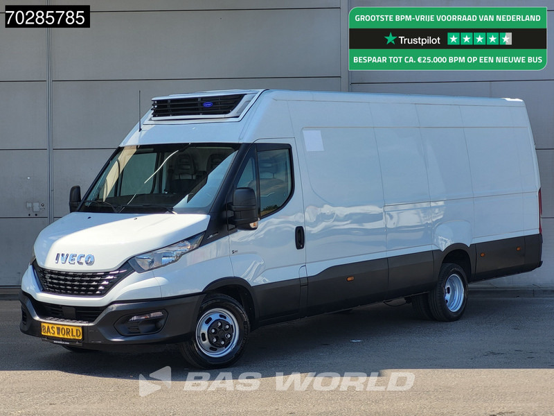 Фургон-рефрижератор Iveco Daily 35C14 Koelwagen L4H2 Vriezer Thermo King Xarios 350 230V Stekker Dubbellucht 3,5t Trekgewicht Airco Cruise Parkeersensoren Euro6: фото 1