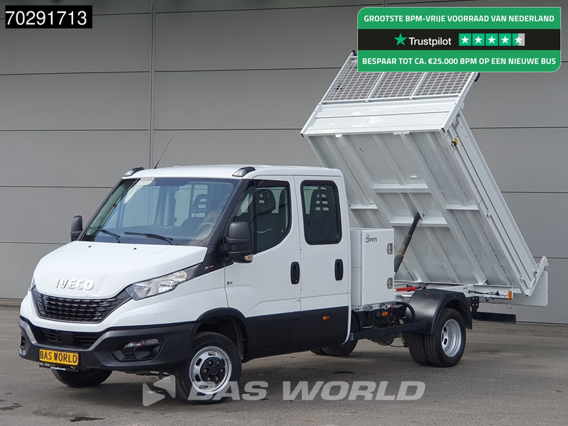 Iveco Daily 35C16 Open Laadbak met Kist Dubbel Cabine Dubbellucht 3,5t Trekhaak Airco Cruise Euro6 Pritsche Pickup Open Box 2m3 Airco Trekha - Малотоннажный бортовой грузовик: фото 1 Iveco Daily 35C16 Open Laadbak met Kist Dubbel Cabine Dubbellucht 3,5t Trekhaak Airco Cruise Euro6 Pritsche Pickup Open Box 2m3 Airco Trekha - Малотоннажный бортовой грузовик: фото 1
