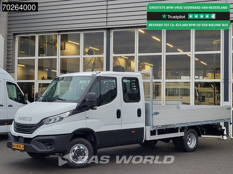Iveco Daily 35C18 3.0L Open Laadbak 180PK Dubbel Cabine 2025-Model 3,5t Trekvermogen Navi Airco Cruise Camera Euro6 Pritsche Pickup 3m3 Airc - Малотоннажный бортовой грузовик: фото 1 Iveco Daily 35C18 3.0L Open Laadbak 180PK Dubbel Cabine 2025-Model 3,5t Trekvermogen Navi Airco Cruise Camera Euro6 Pritsche Pickup 3m3 Airc - Малотоннажный бортовой грузовик: фото 1
