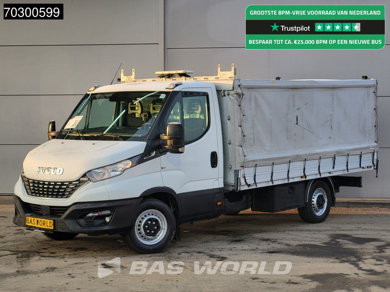 Iveco Daily 35S16 Automaat Open Laadbak 3,5t Trekhaak ACC Airco Camera Euro6 Pritsche Pickup Open Box Airco Trekhaak - Малотоннажный бортовой грузовик: фото 1 Iveco Daily 35S16 Automaat Open Laadbak 3,5t Trekhaak ACC Airco Camera Euro6 Pritsche Pickup Open Box Airco Trekhaak - Малотоннажный бортовой грузовик: фото 1