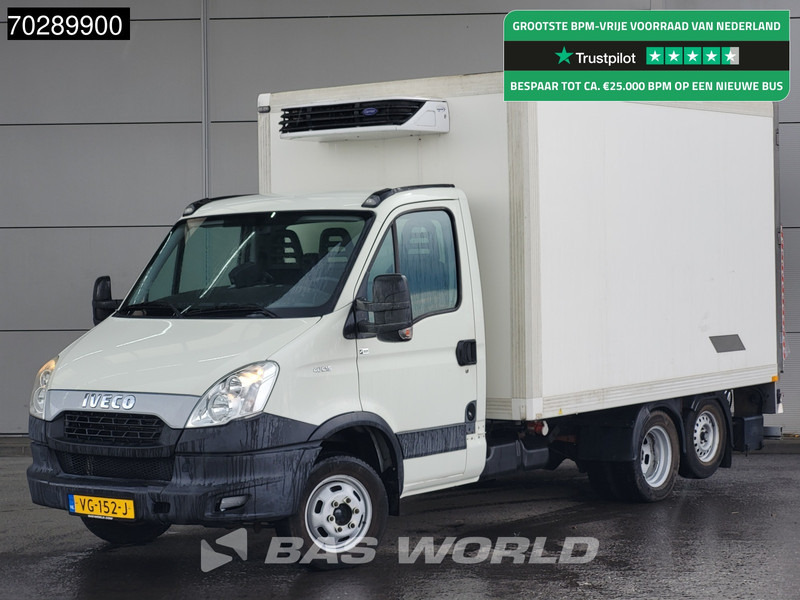 Iveco Daily 40C15 BE-Combi 75Plus Koelwagen Laadklep Carrier Xarios 350 Zijdeur Achterdeuren Airco Cruise Camera Koel Koeler Kühl Kühler Küh - Фургон-рефрижератор: фото 1 Iveco Daily 40C15 BE-Combi 75Plus Koelwagen Laadklep Carrier Xarios 350 Zijdeur Achterdeuren Airco Cruise Camera Koel Koeler Kühl Kühler Küh - Фургон-рефрижератор: фото 1