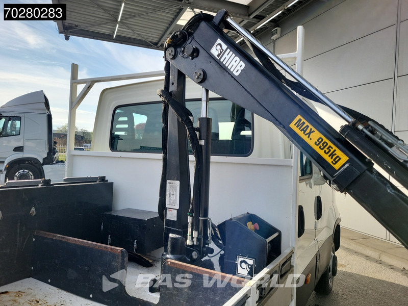 Малотоннажный бортовой грузовик Iveco Daily 50C17 3,0L Automaat HIAB 017T-2 DC Open laadbak Dubbellucht Airco Euro6 Pickup Crane Kraanwagen Pritsche Airco Dubbel cabine: фото 10