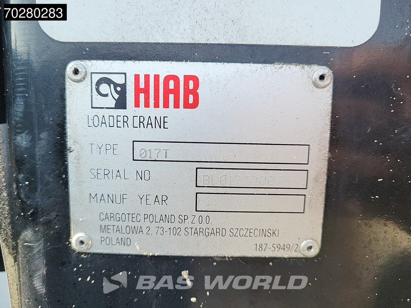 Малотоннажный бортовой грузовик Iveco Daily 50C17 3,0L Automaat HIAB 017T-2 DC Open laadbak Dubbellucht Airco Euro6 Pickup Crane Kraanwagen Pritsche Airco Dubbel cabine: фото 14