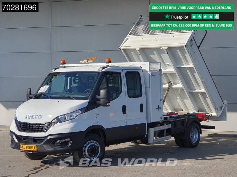 Iveco Daily 70C18 3.0L Kipper Dubbel Cabine Dubbellucht 3,5t Trekhaak Airco Cruise Euro6 Tipper Benne Kieper 2m3 Airco Trekhaak Cruise contr - Малотоннажный самосвал: фото 1 Iveco Daily 70C18 3.0L Kipper Dubbel Cabine Dubbellucht 3,5t Trekhaak Airco Cruise Euro6 Tipper Benne Kieper 2m3 Airco Trekhaak Cruise contr - Малотоннажный самосвал: фото 1
