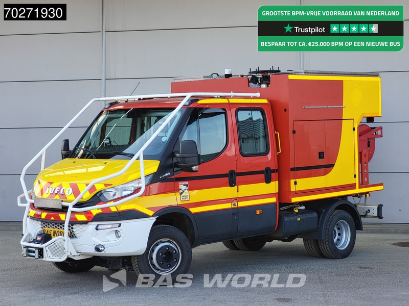 Iveco Daily 70C18 4x4 Achleitner Euro6 3.0L Firetruck Brandweerwagen 3,5t Trekhaak Airco Cruise AWD Allrad Camper 1600liter Airco Dubbel cab - Машина скорой помощи: фото 1 Iveco Daily 70C18 4x4 Achleitner Euro6 3.0L Firetruck Brandweerwagen 3,5t Trekhaak Airco Cruise AWD Allrad Camper 1600liter Airco Dubbel cab - Машина скорой помощи: фото 1