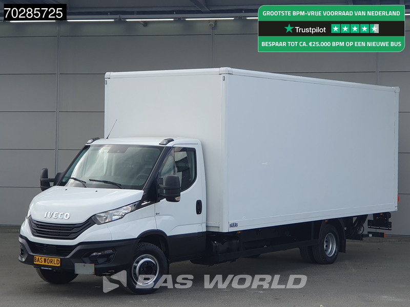 Фургон с закрытым кузовом Iveco Daily 70C18 Automaat Luchtvering Laadklep Dubbellucht 70C18 Airco Cruise Bakwagen Euro6 Meubelbak Koffer 36m3 Airco Cruise control: фото 1