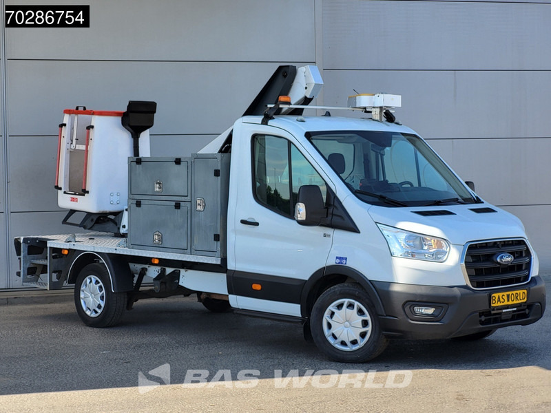 Коммерческий автомобиль Ford Transit 130pk Hoogwerker 11meter Werkhoogte Trekhaak Airco Cruise Euro6 Nacelle Arbeitsbühne 1Personen Trekhaak Cruise control: фото 6