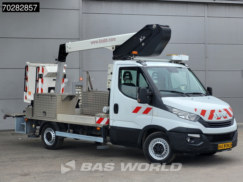 Iveco Daily 35S14 Hoogwerker Klubb 11meter werkhoogte Navi Airco Cruise Camera Parkeersensoren Euro6 Hubarbeitsbühne 1Personen Airco Cruise - Коммерческий автомобиль: фото 3 Iveco Daily 35S14 Hoogwerker Klubb 11meter werkhoogte Navi Airco Cruise Camera Parkeersensoren Euro6 Hubarbeitsbühne 1Personen Airco Cruise - Коммерческий автомобиль: фото 3