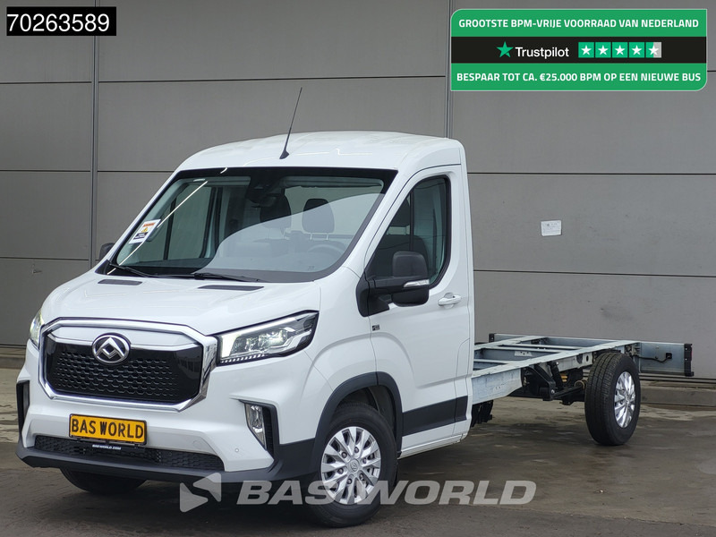 Maxus eDeliver 9 204PK 65kWh Elektrisch 140km WLTP Automaat Chassis Cabine L4 400cm WB Fahrgestell Airco - Коммерческий автомобиль, Электрический фургон: фото 1 Maxus eDeliver 9 204PK 65kWh Elektrisch 140km WLTP Automaat Chassis Cabine L4 400cm WB Fahrgestell Airco - Коммерческий автомобиль, Электрический фургон: фото 1