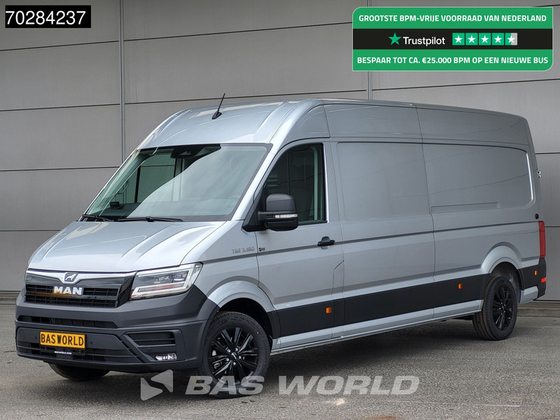 MAN TGE 3.180 Automaat 2025 Facelift L4H3 Trekhaak LED ACC Navi Airco Camera Parkeersensoren Euro6 L3H2 15m3 Airco Trekhaak - Цельнометаллический фургон: фото 1 MAN TGE 3.180 Automaat 2025 Facelift L4H3 Trekhaak LED ACC Navi Airco Camera Parkeersensoren Euro6 L3H2 15m3 Airco Trekhaak - Цельнометаллический фургон: фото 1