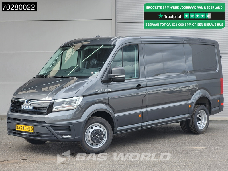 MAN TGE 5.160 Uniek! Dubbellucht 2025-Model Automaat L3H2 Laag Dak ACC Navi LED Airco Camera Parkeersensoren CarPlay Euro6 L2H1 10m3 Airco - Цельнометаллический фургон: фото 1 MAN TGE 5.160 Uniek! Dubbellucht 2025-Model Automaat L3H2 Laag Dak ACC Navi LED Airco Camera Parkeersensoren CarPlay Euro6 L2H1 10m3 Airco - Цельнометаллический фургон: фото 1