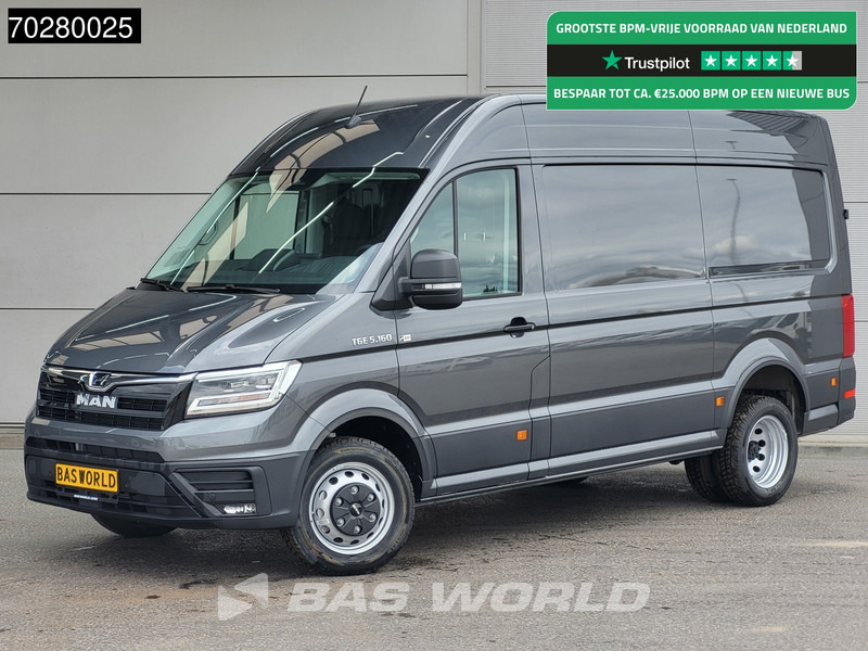 MAN TGE 5.160 Uniek! Dubbellucht Automaat 2025-model L3H3 ACC LED Navi Airco Camera Parkeersensoren CarPlay Euro6 L2H2 12m3 Airco - Цельнометаллический фургон: фото 1 MAN TGE 5.160 Uniek! Dubbellucht Automaat 2025-model L3H3 ACC LED Navi Airco Camera Parkeersensoren CarPlay Euro6 L2H2 12m3 Airco - Цельнометаллический фургон: фото 1