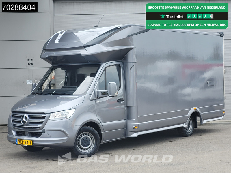 Mercedes-Benz Sprinter 316 CDI 20729km! Automaat Lowliner Bakwagen Navi Airco Cruise Camera MBUX Plancher Foodtruck Camper Kampeerwagen 24m3 Airco Crui - Фургон с закрытым кузовом: фото 1 Mercedes-Benz Sprinter 316 CDI 20729km! Automaat Lowliner Bakwagen Navi Airco Cruise Camera MBUX Plancher Foodtruck Camper Kampeerwagen 24m3 Airco Crui - Фургон с закрытым кузовом: фото 1